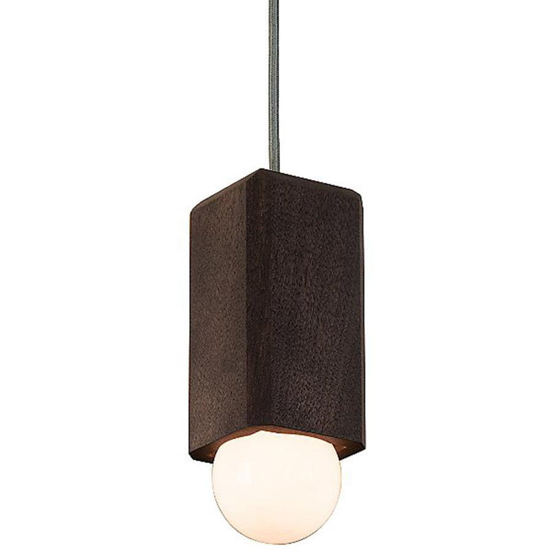 Cano Pendant Light by Cerno, Color: Dark Stained Walnut - Cerno, Light Option: E26,  | Casa Di Luce Lighting