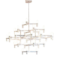 Crown Major Chandelier by Nemo, Finish: White, Black, Polished, Gold Painted, Gold Plated, Black Plated, ,  | Casa Di Luce Lighting