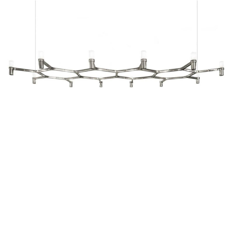 Crown Plana Major Chandelier by Nemo, Finish: Gold Painted, ,  | Casa Di Luce Lighting
