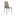 Aida CS-1452 Dining Chair by Calligaris by CDL (Casa Di Luce Collection), Frame - Seat Colors: Matt Grey Metal / Grey Reg.Leather, Matt Optic White Metal / Optic White Reg.Leather, Matt Black / Black Reg. Leather, Matt Taupe / Taupe Reg. Leather, ,  | Casa Di Luce Lighting
