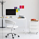 NEW YORK CB624-SK OFFICE CHAIR BY CONNUBIA, SEAT COLORS: OPTIC WHITE SKUBA, TAUPE SKUBA, , | CASA DI LUCE LIGHTING