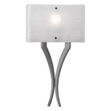 Carlyle Vertex Wall Sconce by Hammerton, Color: Frosted Granite-Hammerton Studio, Finish: Bronze Oil Rubbed,  | Casa Di Luce Lighting