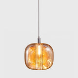 Cubie Pendant Light by Viso, Color: Amber, ,  | Casa Di Luce Lighting