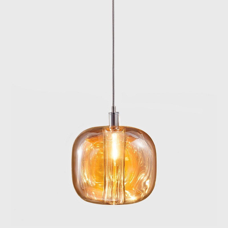 Cubie Pendant Light by Viso, Color: Amber, ,  | Casa Di Luce Lighting