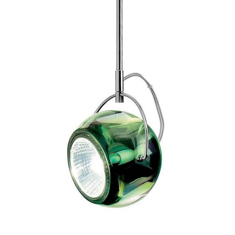 Beluga Pendant by Fabbian, Finish: Green, Size: Small,  | Casa Di Luce Lighting