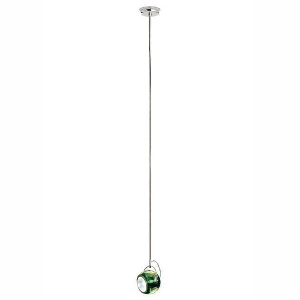 Beluga Pendant by Fabbian, Finish: Chrome, Copper, White, Red, Transparent, Green, Blue, Yellow, Size: Small, Large,  | Casa Di Luce Lighting