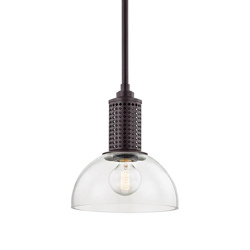 Halcyon Pendant by Hudson Valley, Finish: Old Bronze-Mitzi, Size: Small,  | Casa Di Luce Lighting