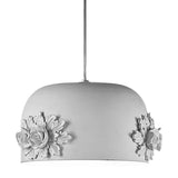 Dame S18 Pendant Lamp by Masiero, Finish: Matt White-Axo Light, Gold Leaf, ,  | Casa Di Luce Lighting
