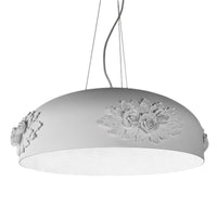 Dame S65 Pendant Lamp by Masiero, Finish: Matt White, ,  | Casa Di Luce Lighting
