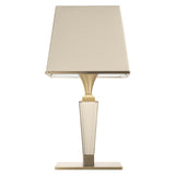 Darshan TL1 Table Lamp by Masiero, Color: Burnished Brass + Leather 1-Masiero, Burnished Brass + Leather 5-Masiero, Shiny Chrome + Leather 4-Masiero, ,  | Casa Di Luce Lighting