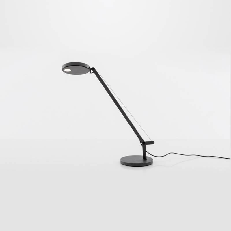 Demetra Micro Table Lamp with Base by Artemide, Color: Grey, Color Temperature: 3000K,  | Casa Di Luce Lighting