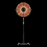 Atelier 63 Floor Lamp by Fortuny by Venetia Studium, Color: Copper Leaf-Fortuny, Finish: Black,  | Casa Di Luce Lighting