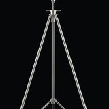 Steel-Black/Silver Leaf Studio 63 Floor Lamp by Fortuny by Venetia Studium