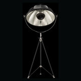 Black-Black/Silver Leaf Studio 76 Floor Lamp by Fortuny
