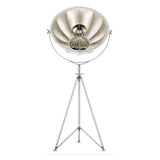 White-White/Silver Leaf Studio 76 Floor Lamp by Fortuny