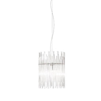 Diadema SP AG Pendant by Vistosi, Finish: Brass, Chrome, Light Option: LED, E26,  | Casa Di Luce Lighting