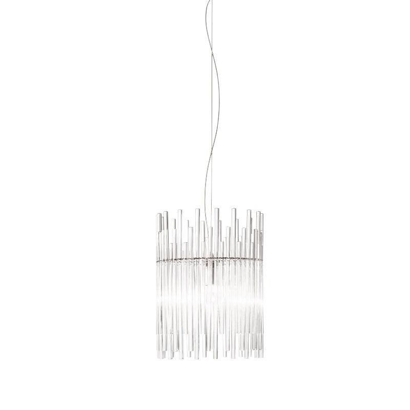 Diadema SP AG Pendant by Vistosi, Finish: Brass, Chrome, Light Option: LED, E26,  | Casa Di Luce Lighting