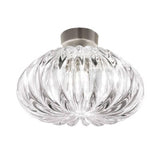Diamante Ceiling Light by Vistosi, Color: Chrome, Light Option: E26, Size: Large | Casa Di Luce Lighting