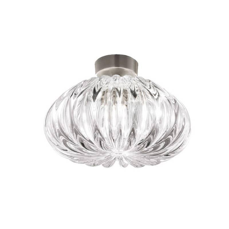 Diamante Ceiling Light by Vistosi, Color: Amber, Light Option: E26, Size: Medium | Casa Di Luce Lighting