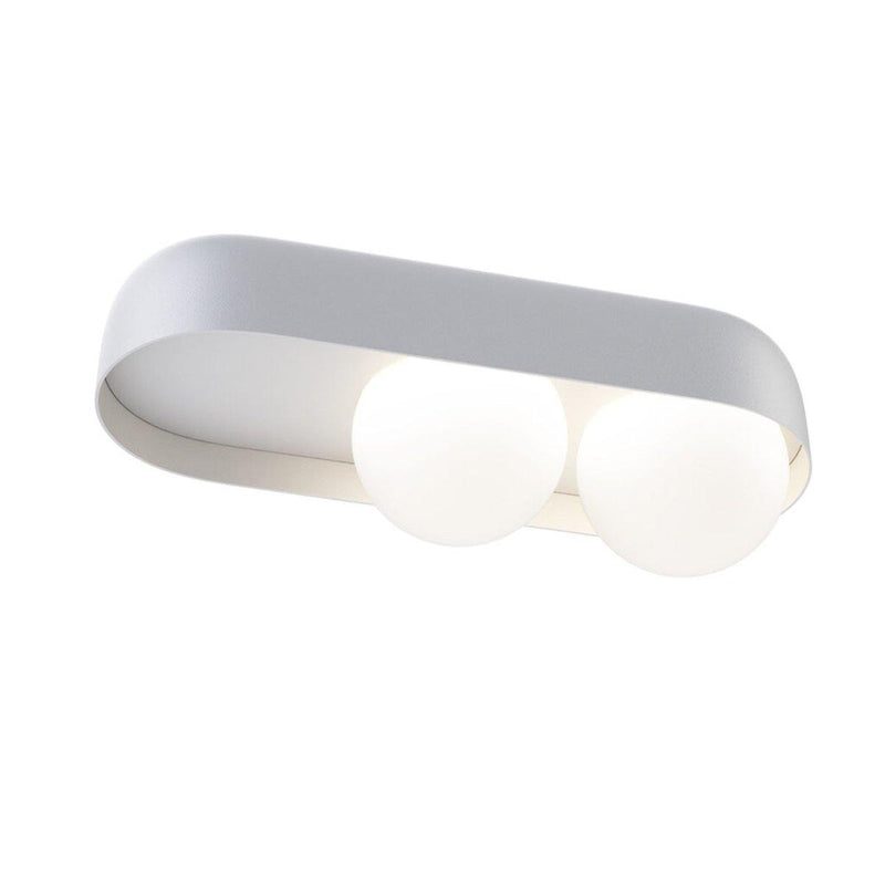 Dice Surface M2 Ceiling Light by Toss B, Color: White, ,  | Casa Di Luce Lighting