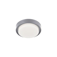 Bailey Outdoor Flushmount by Kuzco, Finish: Black, Grey, Size: Small, Medium, Large,  | Casa Di Luce Lighting