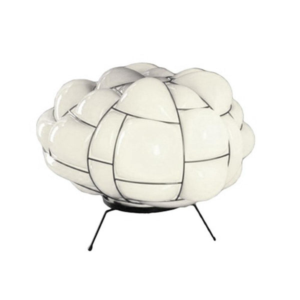 Egg Table Lamp by Pallucco, Color: White, Grey, ,  | Casa Di Luce Lighting