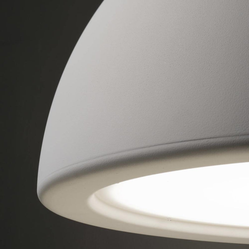 Entourage P1 Pendant Light by Linea Light, Finish: White, Size: Medium,  | Casa Di Luce Lighting