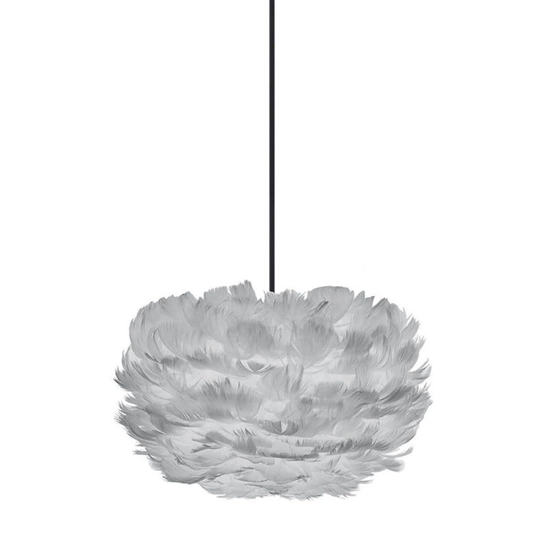Eos Light Grey Pendant by UMAGE, Finish: Black, Size: Micro,  | Casa Di Luce Lighting