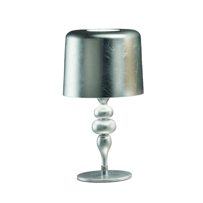 Eva TL1 M Table Lamp by Masiero, Finish: Silver Leaf, ,  | Casa Di Luce Lighting