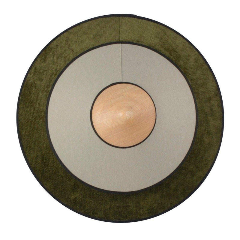 Cymbal Wall Sconce by Forestier, Finish: Evergreen-Forestier, Size: Large,  | Casa Di Luce Lighting