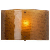Textured Glass Wall Sconce by Hammerton Studio
