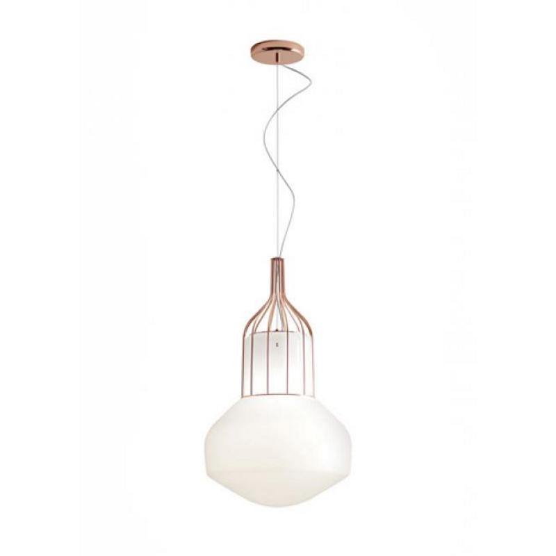 Aerostat Pendant by Fabbian, Finish: Copper, Size: Small,  | Casa Di Luce Lighting