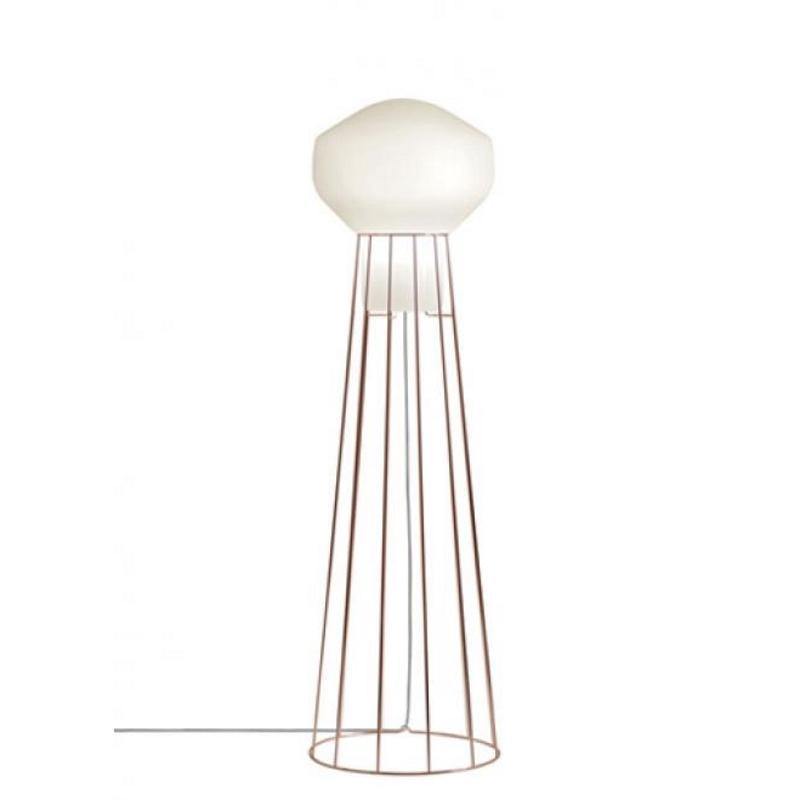 Aerostat Floor Lamp by Fabbian, Finish: Copper, Size: Small,  | Casa Di Luce Lighting