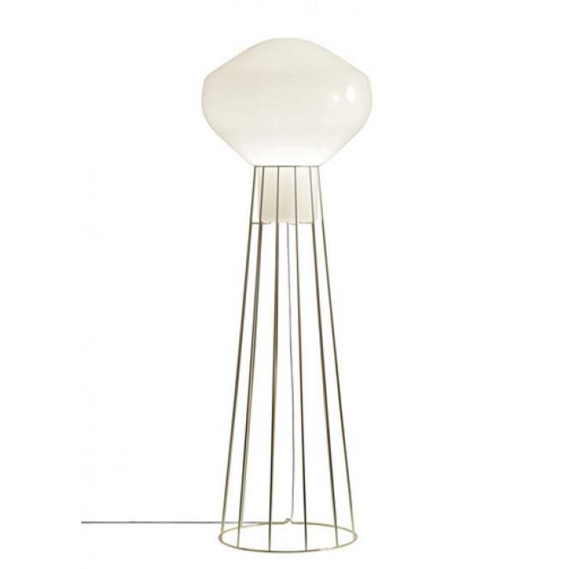 Aerostat Floor Lamp by Fabbian, Finish: Brass, Size: Large,  | Casa Di Luce Lighting
