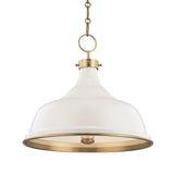 Off White Painted No.1 Pendant by Hudson Valley Lighting