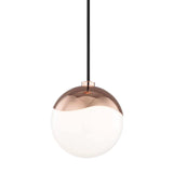 Ella Pendant by Mitzi, Finish: Polished Copper-Mitzi, Size: Small,  | Casa Di Luce Lighting