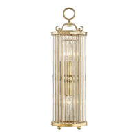 Glass No.1 Wall Sconce by Hudson Valley, Finish: Brass Aged, Nickel Polished, ,  | Casa Di Luce Lighting