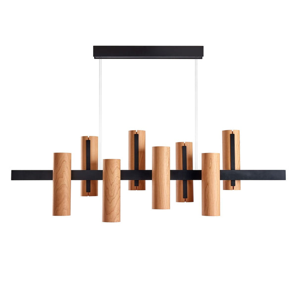 Black Note Keys LED Linear Suspension by LZF