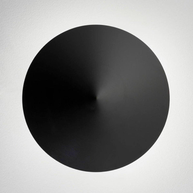 Faya Single Wall Sconce by Morosini, Finish: Black Matte, Size: Large,  | Casa Di Luce Lighting