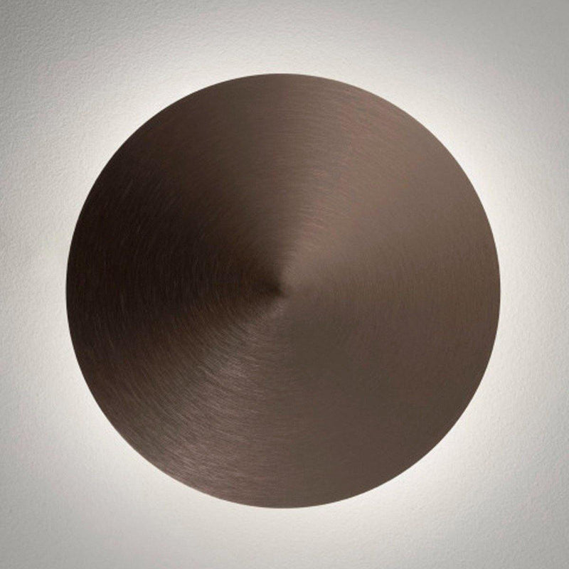 Faya Single Wall Sconce by Morosini, Finish: Brushed Bronze-Penta, Size: Small,  | Casa Di Luce Lighting