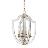 Arietta Pendant by Hudson Valley, Finish: Brass Aged, Size: Medium,  | Casa Di Luce Lighting