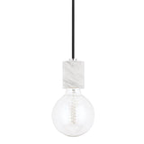 Asime Mini Pendant by Mitzi, Finish: Nickel Polished, ,  | Casa Di Luce Lighting