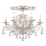 Filigrae Ceiling Light by Schonbek, Finish: Silver Antique-Schonbek, Crystal Color: Heritage-Schonbek,  | Casa Di Luce Lighting