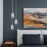 Fedora Pendant by AXO Light, Color: Rose Gold-Cangini & Tucci, Bronze, Chrome, Number of Lights: 3, 6, 12,  | Casa Di Luce Lighting
