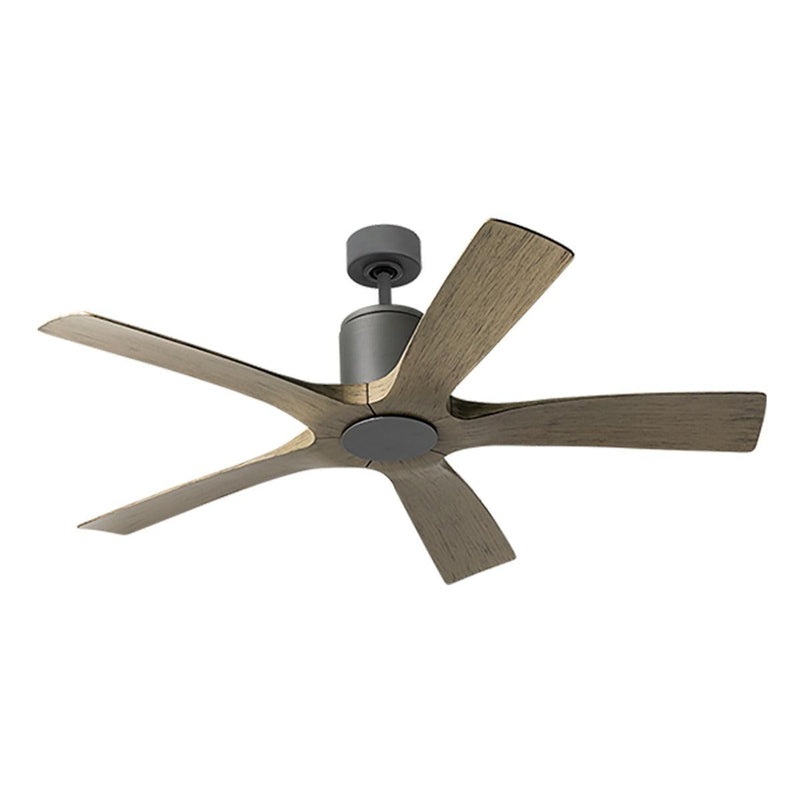 Aviator 54-5 Fan by Modern Forms, Finish: Graphite/Weathered Gray-Modern Forms, Matte Black/Distressed Koa-Modern Forms, Matt Black, ,  | Casa Di Luce Lighting