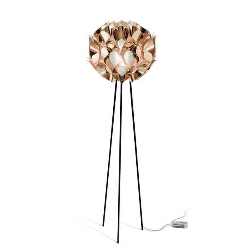 Flora Floor Lamp by Slamp, Color: Copper, ,  | Casa Di Luce Lighting
