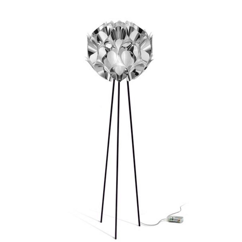 Flora Floor Lamp by Slamp, Color: Silver, ,  | Casa Di Luce Lighting