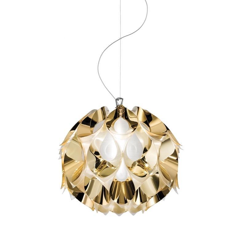 Flora Metal Pendant by Slamp, Color: Gold, Size: Small,  | Casa Di Luce Lighting