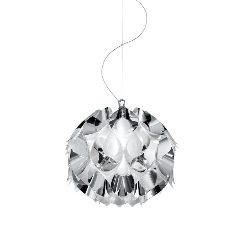 Flora Metal Pendant by Slamp, Color: Silver, Size: Small,  | Casa Di Luce Lighting