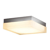 Dice LED Ceiling Mount by W.A.C. Lighting, Finish: Nickel Brushed, Color Temperature: 2700K, Size: 6 Inch | Casa Di Luce Lighting